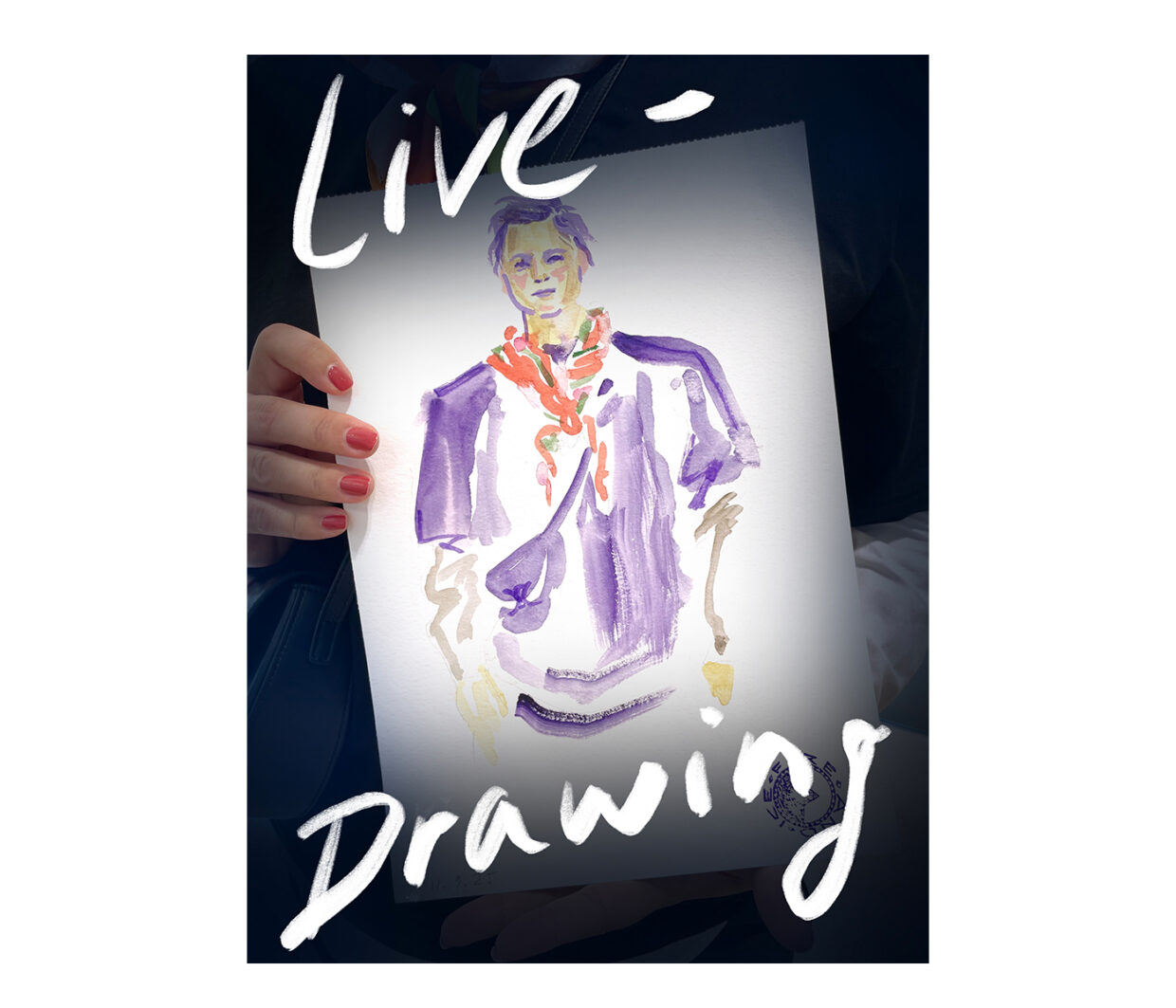 live drawin, event zeichnen, live tekenen, live zeichen